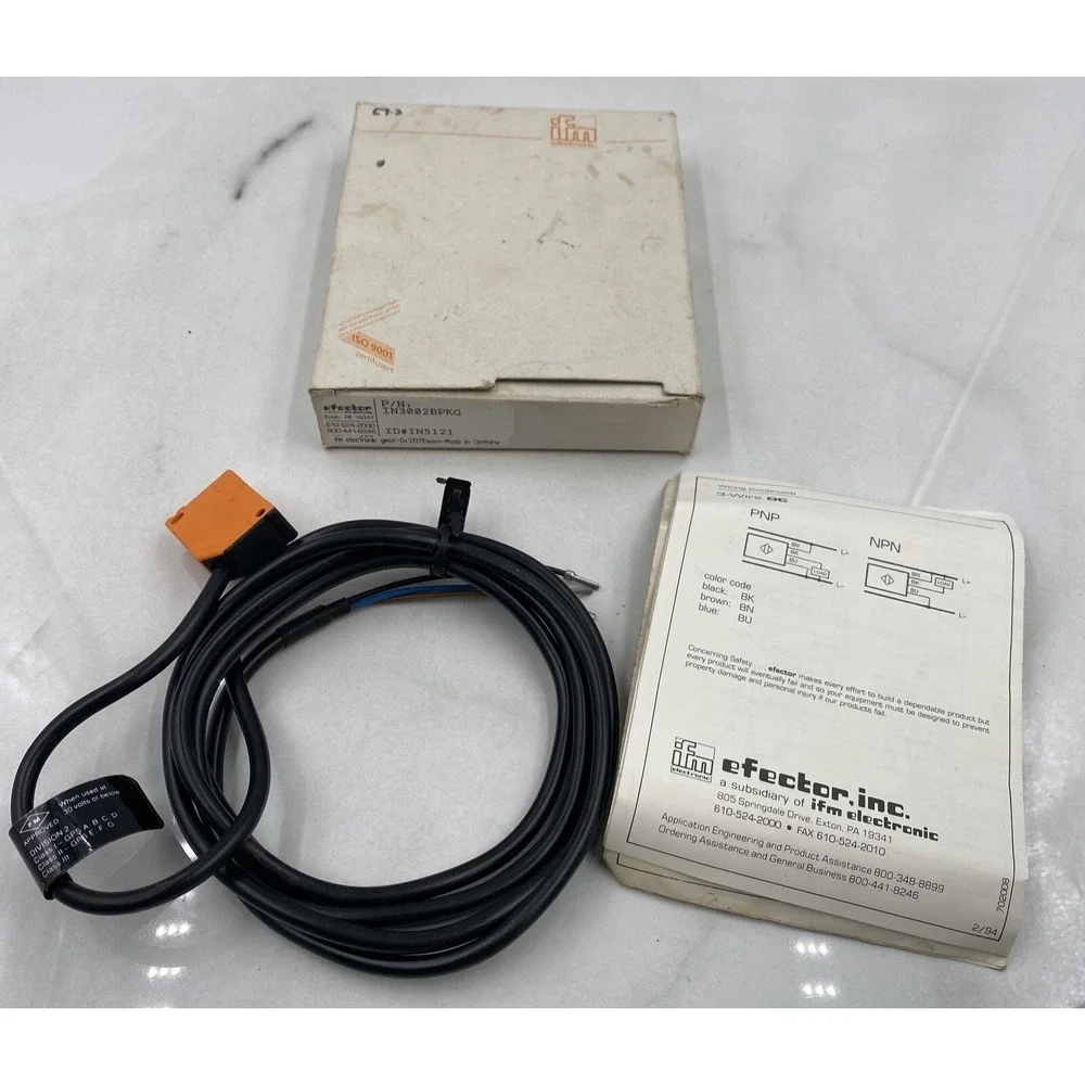 EFECTOR IN-3002-BPKG-IN5121 / IN3002BPKGIN5121 (BRAND NEW)